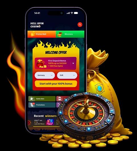 HellSpin Casino Canada Mobile